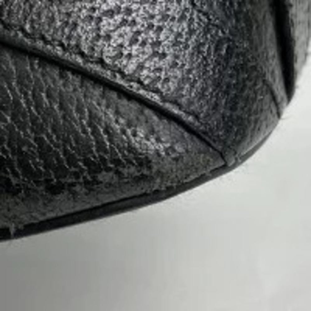 Gucci handbag black tote canvas bag GG